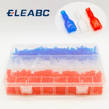 600pcs 3 colours Cover Case for 6.3mm Crimp Terminal Spade Connector 6.3 terminal cap
600pcs 3 colours Cover Case for 6.3mm Crimp Terminal Spade Connector 6.3 terminal cap