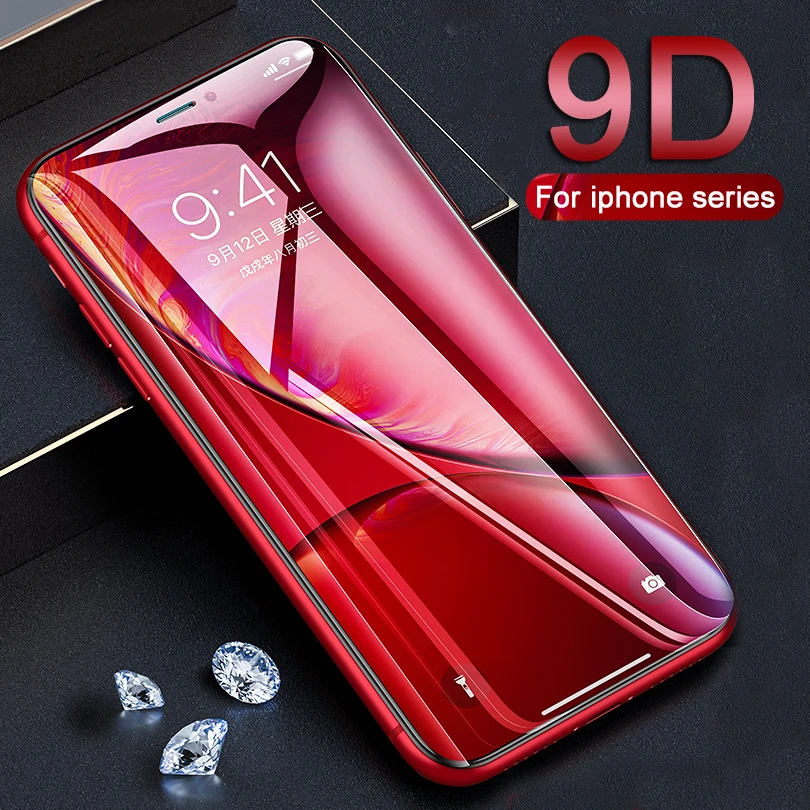 9D Curved Edge Protective Glass on the For iPhone 7 8 6 S 6S Plus Tempered Screen Protector For iPhone X XS max XR Glass Film 9H
9D Curved Edge Protective Glass on the For iPhone 7 8 6 S 6S Plus Tempered Screen Protector For iPhone X XS max XR Glass Film 9H