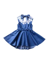 2018 Summer Fashion Girl's Denim Dress Bow Lace Breathable Simple Blue Dress 3-7T
2018 Summer Fashion Girl's Denim Dress Bow Lace Breathable Simple Blue Dress 3-7T