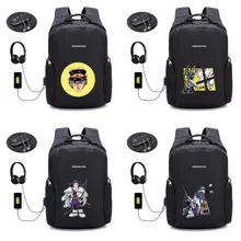 anime Golden Kamuy backpack Anti-theft USB Charging backpack men women Laptop Travel Bag School book Backpack 16 style
anime Golden Kamuy backpack Anti-theft USB Charging backpack men women Laptop Travel Bag School book Backpack 16 style