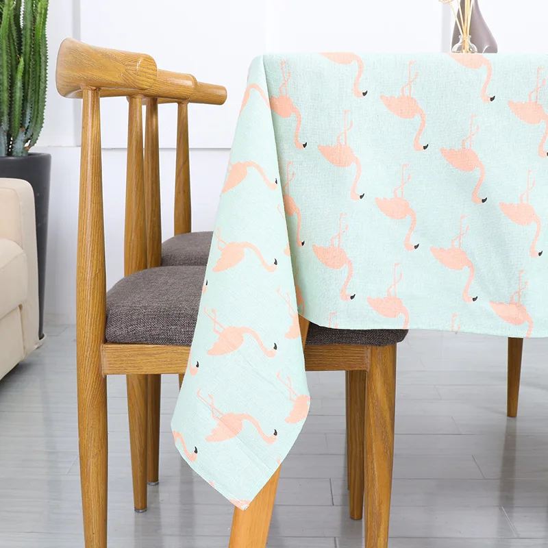Natural Blended Tablecloth Modern Flamingos Table Cover Towel Restaurant Furniture Decoration Table Cloth For Kitchen
Natural Blended Tablecloth Modern Flamingos Table Cover Towel Restaurant Furniture Decoration Table Cloth For Kitchen