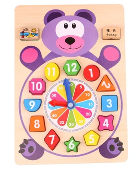 Tiger Shape Sorting Cube clock Educational learning Understanding color shape digital Wooden Geometric Building blocks baby toy
Tiger Shape Sorting Cube clock Educational learning Understanding color shape digital Wooden Geometric Building blocks baby toy