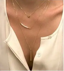 New personality fashion jewelry bohemian multi-layer necklace alloy imitation pearl necklace pendant female elegant necklace
New personality fashion jewelry bohemian multi-layer necklace alloy imitation pearl necklace pendant female elegant necklace