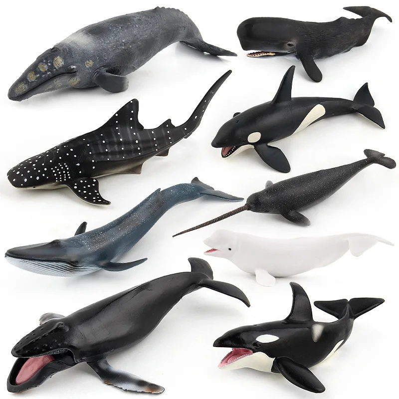 Ocean Sea Life Simulation Animal Model Sets Killer Whale Shark Action Toy Figures Kids Educational Collection Gifts
Ocean Sea Life Simulation Animal Model Sets Killer Whale Shark Action Toy Figures Kids Educational Collection Gifts