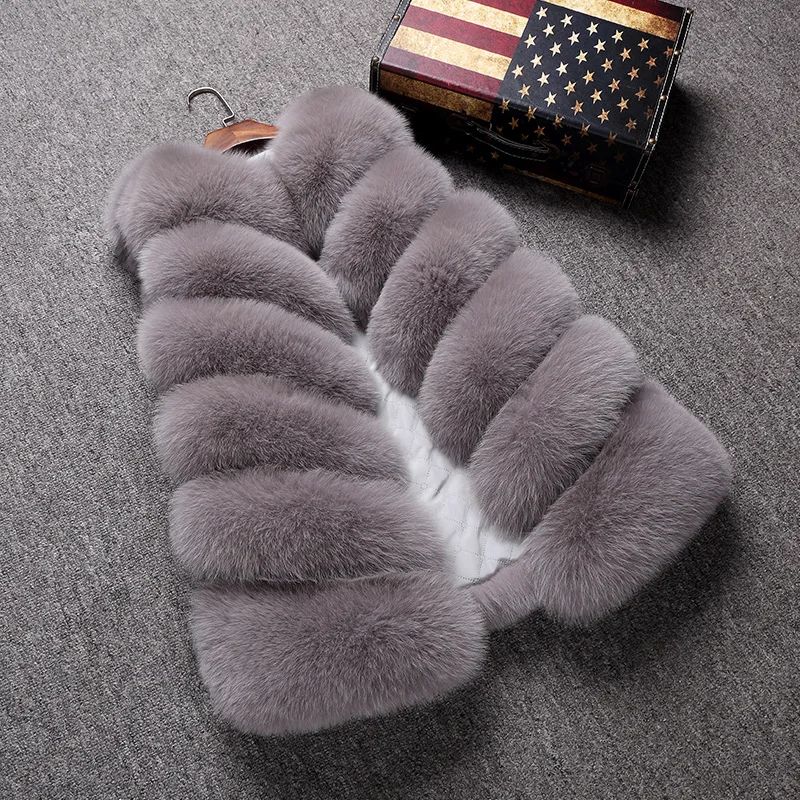 Women's Real Fox Fur Vest Real Fur Jacket warm Natural fur coat women winter warm Genuine fox fur coats
Women's Real Fox Fur Vest Real Fur Jacket warm Natural fur coat women winter warm Genuine fox fur coats