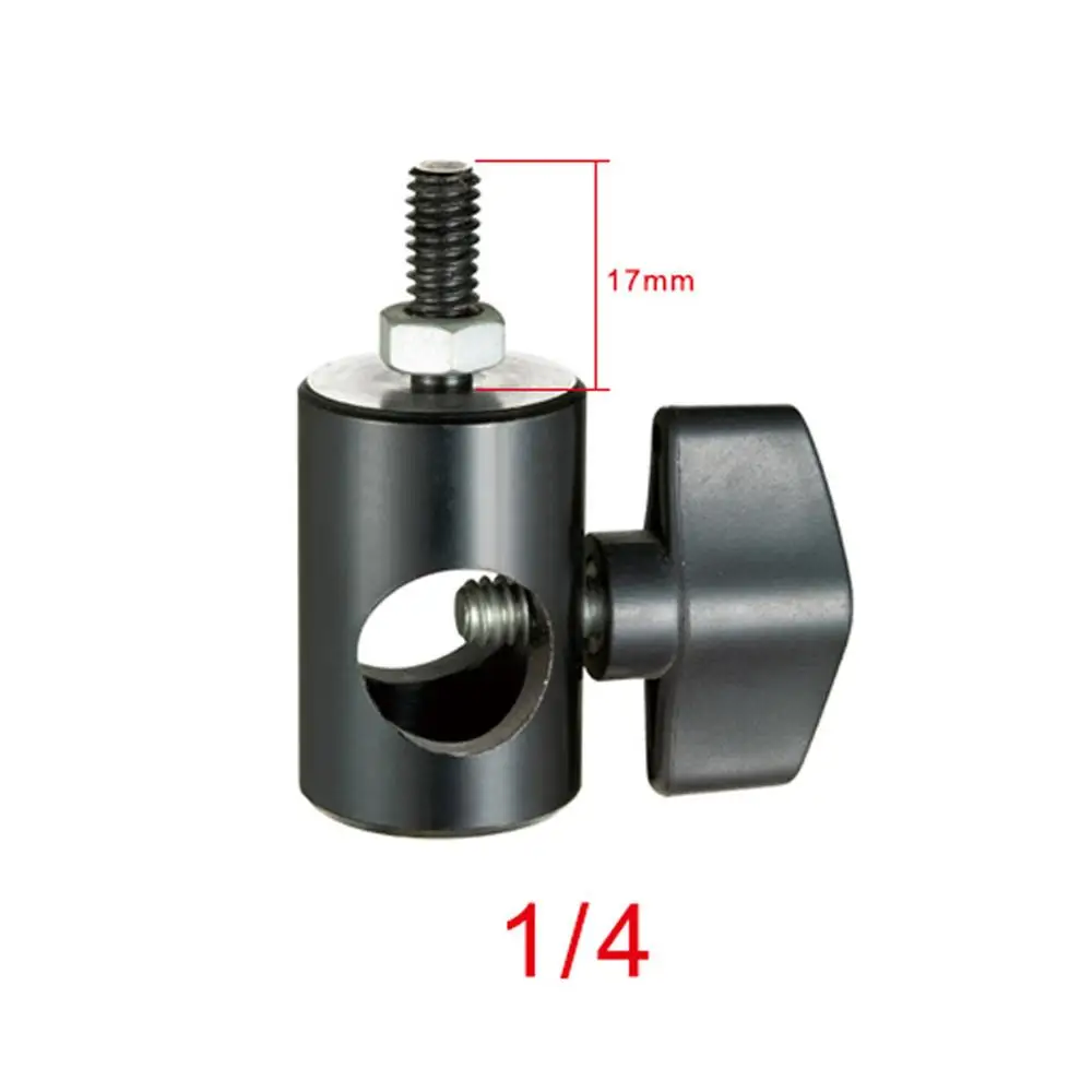 Tripod Light Stand Flat Head Converter to 1/4 Screw Adapter for LED Light Monitor Flash Light Photography Accessories
Tripod Light Stand Flat Head Converter to 1/4 Screw Adapter for LED Light Monitor Flash Light Photography Accessories