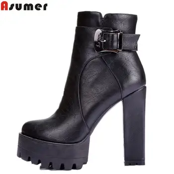 Large size 33-43 2016 new women boots 12cm ultra high heel platform ankle boots thick bottom soft leather autumn winter boots
Large size 33-43 2016 new women boots 12cm ultra high heel platform ankle boots thick bottom soft leather autumn winter boots