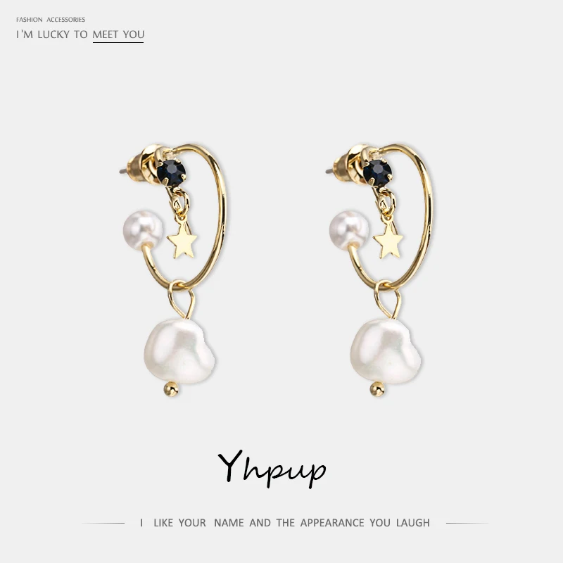 Yhpup Trendy Dream Star Geometric Natural Pearls Dangle Earrings Copper S925 Jewelry for Women Party Oorbellen Pendants Brincos
Yhpup Trendy Dream Star Geometric Natural Pearls Dangle Earrings Copper S925 Jewelry for Women Party Oorbellen Pendants Brincos