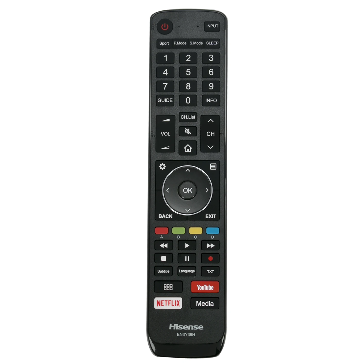 HISENSE New TV Remote Control EN3Y39H for TV HSL4229HDIP HSL4829HDIP HSL5529HDIP HSL11929HDIP HSLC5533HDI HSLC6629HDI
HISENSE New TV Remote Control EN3Y39H for TV HSL4229HDIP HSL4829HDIP HSL5529HDIP HSL11929HDIP HSLC5533HDI HSLC6629HDI
