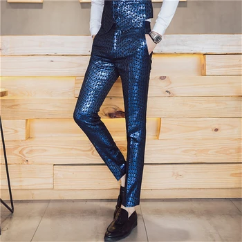 Bar Night Club Jacquard mens Suit Pants Slim Elegant Suit Trousers men Size 29-35 men Pant 2019
Bar Night Club Jacquard mens Suit Pants Slim Elegant Suit Trousers men Size 29-35 men Pant 2019