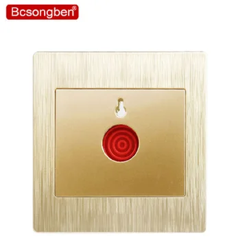 Type 86 emergency button switch panel SOS distress switch Manual alarm button drawing fire alarm
Type 86 emergency button switch panel SOS distress switch Manual alarm button drawing fire alarm