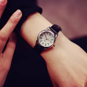 Fashion Women Dress Watch Vintage Genuine Leather Strap Small Dial Watches Sport Quartz Ladies Slim Wristwatch
Fashion Women Dress Watch Vintage Genuine Leather Strap Small Dial Watches Sport Quartz Ladies Slim Wristwatch