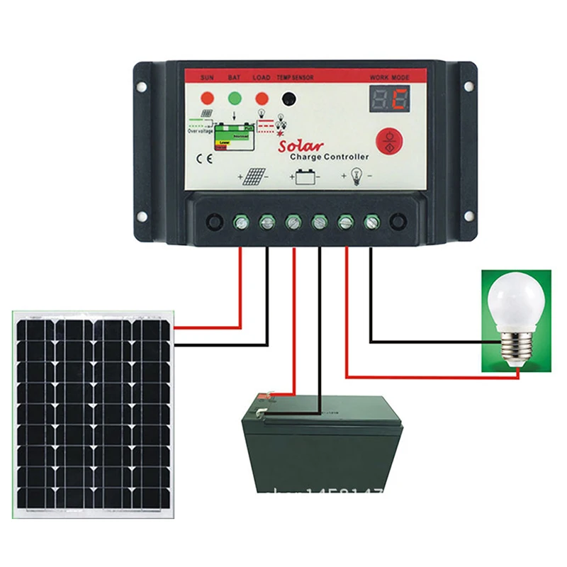 PWM Solar Cell Panels Battery Charge Controller 30A/20A/10A Regulator 12V/24V ST Light&Timer Charger
PWM Solar Cell Panels Battery Charge Controller 30A/20A/10A Regulator 12V/24V ST Light&Timer Charger