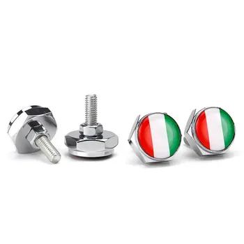 4 Pcs Car License Plate Frame Bolts Screws For Italy Flag Emblem Fiat Jeep Alfa Romeo Lancia Volkswagen Renault Ford Peugeot Kia
4 Pcs Car License Plate Frame Bolts Screws For Italy Flag Emblem Fiat Jeep Alfa Romeo Lancia Volkswagen Renault Ford Peugeot Kia