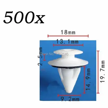 500PCS Door Panel Clip Rocker Moulding Retainer With Sealer 67771-12070 For Toyota Avalon Corolla For Lexus SC300 SC400 4-Door
500PCS Door Panel Clip Rocker Moulding Retainer With Sealer 67771-12070 For Toyota Avalon Corolla For Lexus SC300 SC400 4-Door