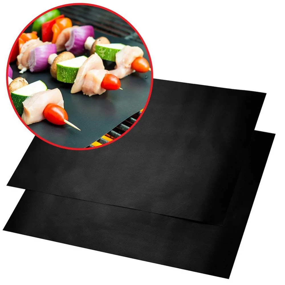 2pcs/lot 33*40cm Not Stick Barbecue Grill Mat Reusable BBQ Grill Mats Sheet Grill Foil BBQ Liner Everything for the Kitchen
2pcs/lot 33*40cm Not Stick Barbecue Grill Mat Reusable BBQ Grill Mats Sheet Grill Foil BBQ Liner Everything for the Kitchen