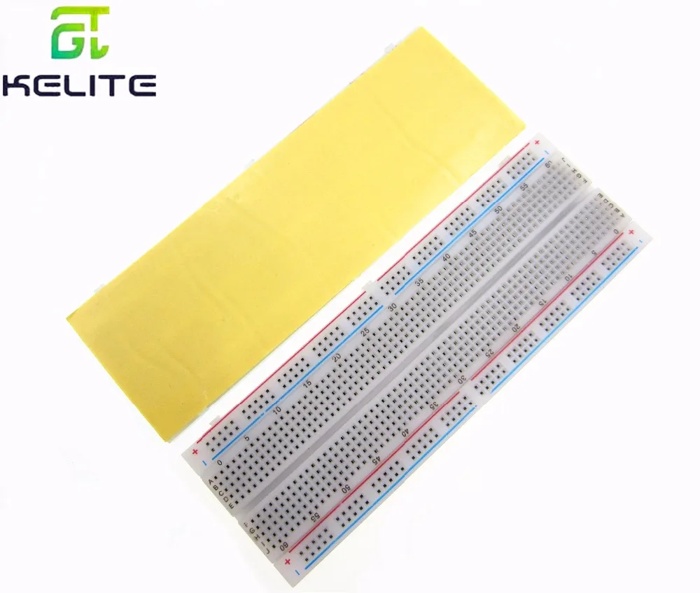 Breadboard 830 Point Solderless PCB Bread Board MB-102 MB102 Test Develop DIY new originali
Breadboard 830 Point Solderless PCB Bread Board MB-102 MB102 Test Develop DIY new originali