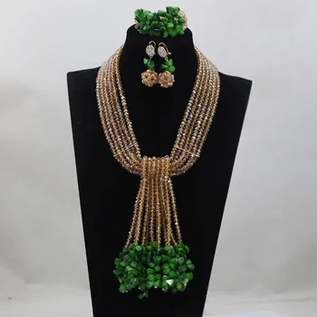 Gold Bridal Beads African Fashion Crystal Jewelry Set Green Coral Beads Pendant Necklace Set Free Shipping WD720
Gold Bridal Beads African Fashion Crystal Jewelry Set Green Coral Beads Pendant Necklace Set Free Shipping WD720