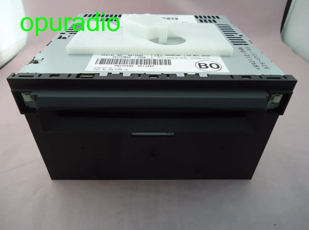 Ni-san 28185 EB60A Clarion 6 CD changer PN-2958N car radio AM FM Tuner 286-6469-18 Infiniti
Ni-san 28185 EB60A Clarion 6 CD changer PN-2958N car radio AM FM Tuner 286-6469-18 Infiniti