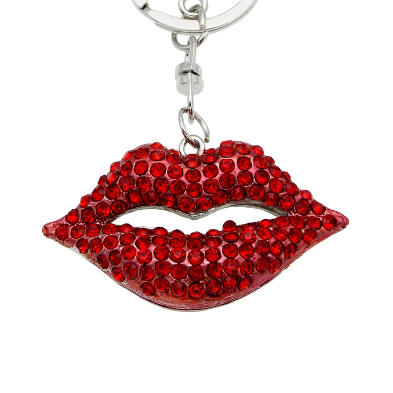 Bag Pendant Lips Vermilion Border Lip Cool Sexy Diamante Crystal Diamond-encrusted Gift KeyChain Women Wallet Handbag Schoolbag
Bag Pendant Lips Vermilion Border Lip Cool Sexy Diamante Crystal Diamond-encrusted Gift KeyChain Women Wallet Handbag Schoolbag