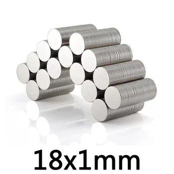 10/30/50pcs N35 18X1 mm Strong Disc NdFeB Rare Earth Magnet 18*1 mm Refrigerator Thin slice Neodymium Magnets 18mm x 1mm
10/30/50pcs N35 18X1 mm Strong Disc NdFeB Rare Earth Magnet 18*1 mm Refrigerator Thin slice Neodymium Magnets 18mm x 1mm