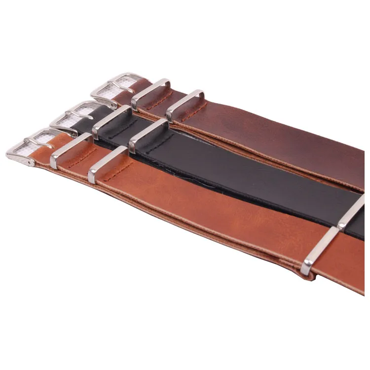 NATO Brown black PU Leather Wholesale 18mm 20mm 22mm 24mm Watchbands Men Women Casual Watches Strap Wristwatch Band Buckle Belts
NATO Brown black PU Leather Wholesale 18mm 20mm 22mm 24mm Watchbands Men Women Casual Watches Strap Wristwatch Band Buckle Belts