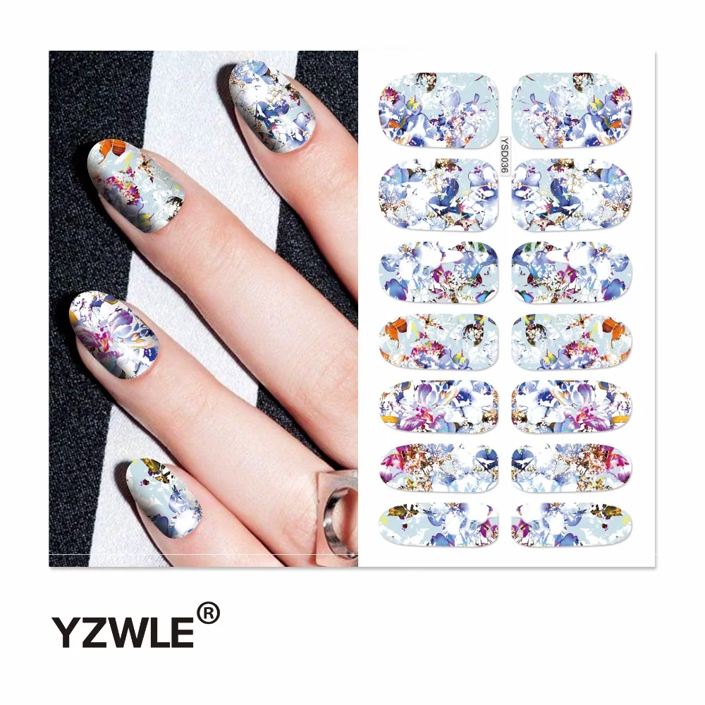 YZWLE 1 Sheet Water Transfer Nails Art Sticker Manicure Decor Tool Cover Nail Wrap Decal (YSD036)
YZWLE 1 Sheet Water Transfer Nails Art Sticker Manicure Decor Tool Cover Nail Wrap Decal (YSD036)