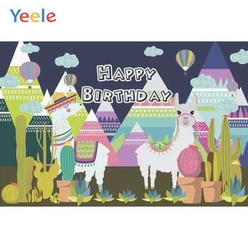 Yeele Birthday Backdrop Blooming Cactus Sheep Mout Balloon Clouds Photography Background Photographic Backdrops for Photo Studio
Yeele Birthday Backdrop Blooming Cactus Sheep Mout Balloon Clouds Photography Background Photographic Backdrops for Photo Studio