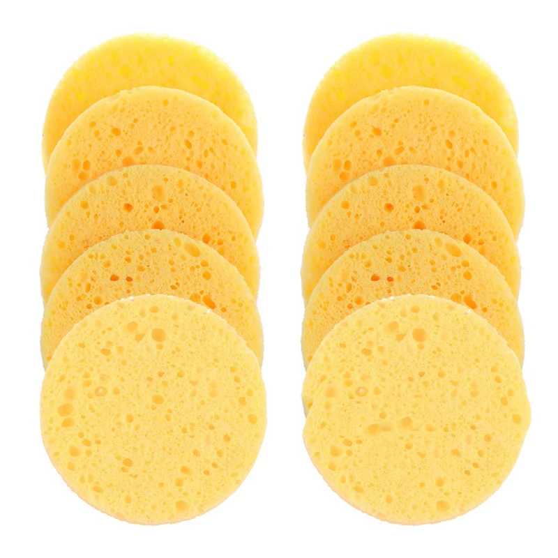 5pcs 6/7/8/9cm Face Round Makeup Remover Tools Natural Wood Pulp Sponge Cellulose Compress Cosmetic Puff Facial Washing Sponge
5pcs 6/7/8/9cm Face Round Makeup Remover Tools Natural Wood Pulp Sponge Cellulose Compress Cosmetic Puff Facial Washing Sponge