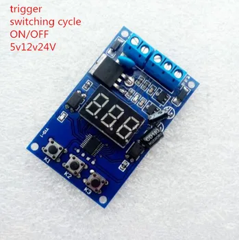 Delay Time Relay Module Timing Switch on/off Control Cycle Timer LED Display Intelligent Control Time Relay/Delay with trigger
Delay Time Relay Module Timing Switch on/off Control Cycle Timer LED Display Intelligent Control Time Relay/Delay with trigger
