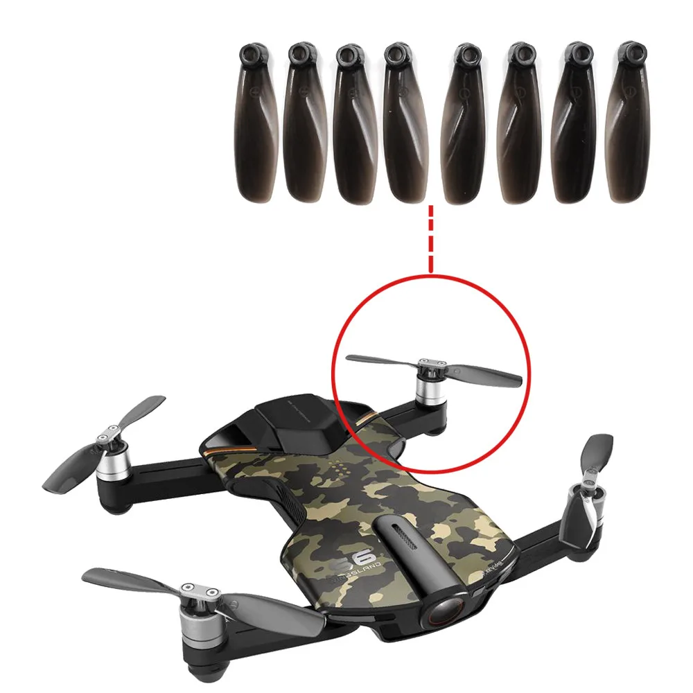 New Wingsland S6 Pocket Fold Drone RC Quacopter Spare Part Original Blade Propellers High Quality 6.11
New Wingsland S6 Pocket Fold Drone RC Quacopter Spare Part Original Blade Propellers High Quality 6.11