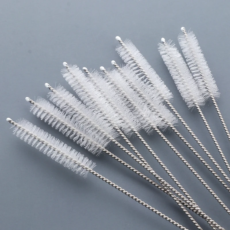 304 Stainless Steel Metal Straw Cleaning Brush 100pcs/lot Milk Fruit Juice Water Straws Longer Brush about 21cm length Brushes
304 Stainless Steel Metal Straw Cleaning Brush 100pcs/lot Milk Fruit Juice Water Straws Longer Brush about 21cm length Brushes