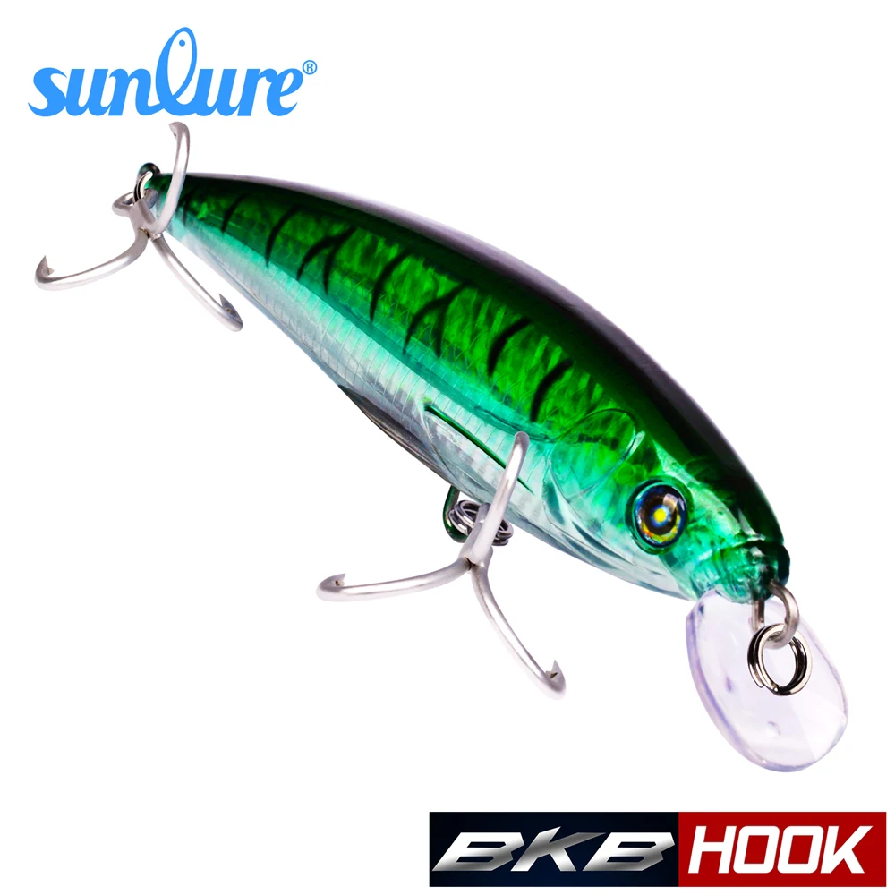 1PC New Fishing Lures 16cm-6.3"/44g-1.56oz Fishing Tackle 9 Colors Minnow Baits with 1/0 BKB Hook Fishing Bait
1PC New Fishing Lures 16cm-6.3"/44g-1.56oz Fishing Tackle 9 Colors Minnow Baits with 1/0 BKB Hook Fishing Bait