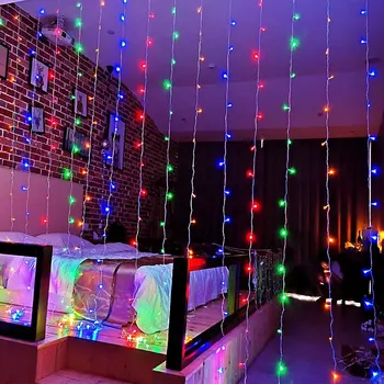 3x3m RGB LED Curtain String Lights 300 LEDs IP44 Copper String Fairy Lights icicle Wedding Lights Christmas Home Indoor Decor
3x3m RGB LED Curtain String Lights 300 LEDs IP44 Copper String Fairy Lights icicle Wedding Lights Christmas Home Indoor Decor
