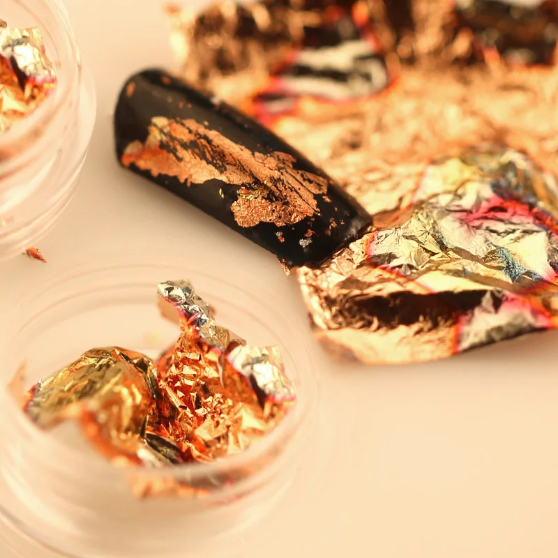 12 Boxes/Set Gold Silver Glitter Aluminum Foils Paper Nail Art Sticker 3D Manicure UV Gel Polish Nail Decoration Tools
12 Boxes/Set Gold Silver Glitter Aluminum Foils Paper Nail Art Sticker 3D Manicure UV Gel Polish Nail Decoration Tools