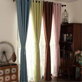 Solid Colors Blackout Curtains for the Bedroom Modern Curtains for Living Room Window Curtains Blinds Custom-made
Solid Colors Blackout Curtains for the Bedroom Modern Curtains for Living Room Window Curtains Blinds Custom-made