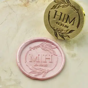 Wedding Invitation, Seal Sealing Wax Stamp, Wreath Stamp,Custom Wax Seal Initials Stamp, Personalized Wedding Initials Seals,
Wedding Invitation, Seal Sealing Wax Stamp, Wreath Stamp,Custom Wax Seal Initials Stamp, Personalized Wedding Initials Seals,