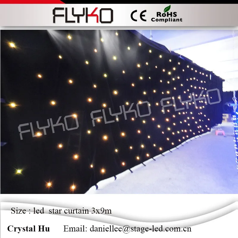LED wedding decoration curtain 3mx9m led star curtain soft durable fireproof cloth SD controller with DMX functionl
LED wedding decoration curtain 3mx9m led star curtain soft durable fireproof cloth SD controller with DMX functionl