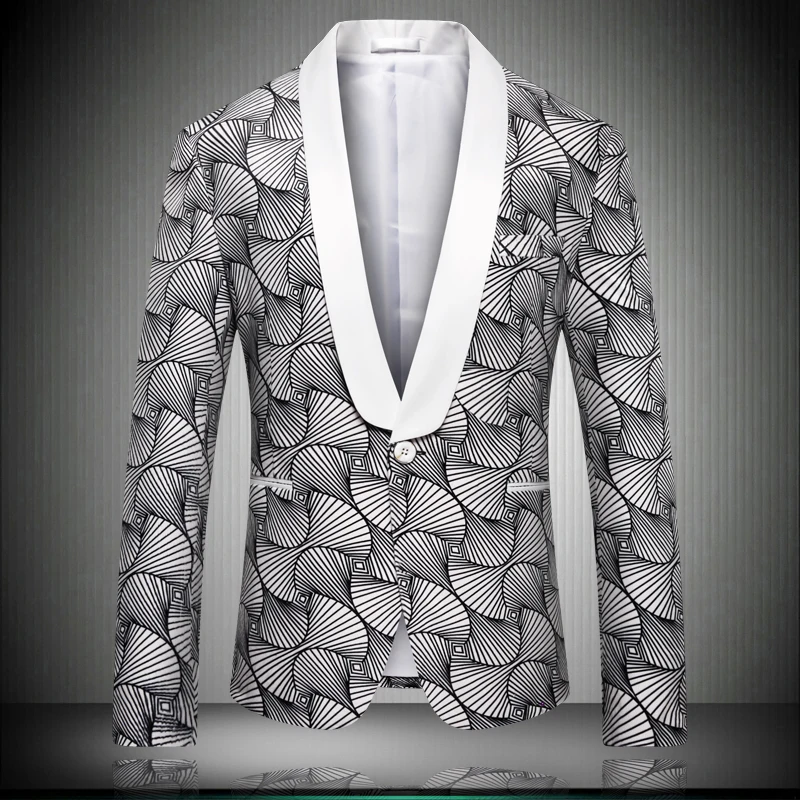 Nice Pattern Design Men's Blazer Jacket 2019 High Quality New Great Designer Wedding Party Stage Wear Male Blazers 5XL K9012
Nice Pattern Design Men's Blazer Jacket 2019 High Quality New Great Designer Wedding Party Stage Wear Male Blazers 5XL K9012