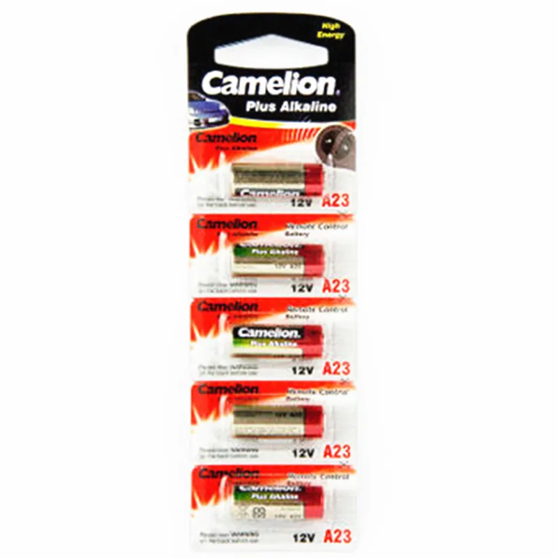 Wholesale 5pcs/lot New 12V Camelion A23 23A Ultra Alkaline battery/alarm batteries Free Shipping
Wholesale 5pcs/lot New 12V Camelion A23 23A Ultra Alkaline battery/alarm batteries Free Shipping