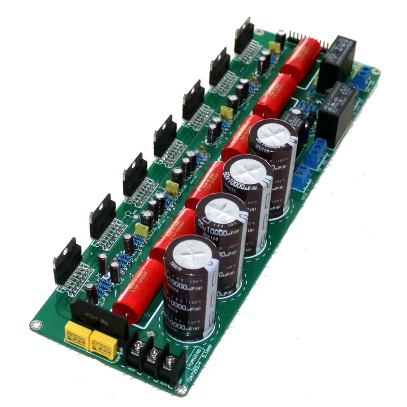 TDA7294 5.1 channel pure final stage power amplifier board speaker protection circuit power amplifier board
TDA7294 5.1 channel pure final stage power amplifier board speaker protection circuit power amplifier board