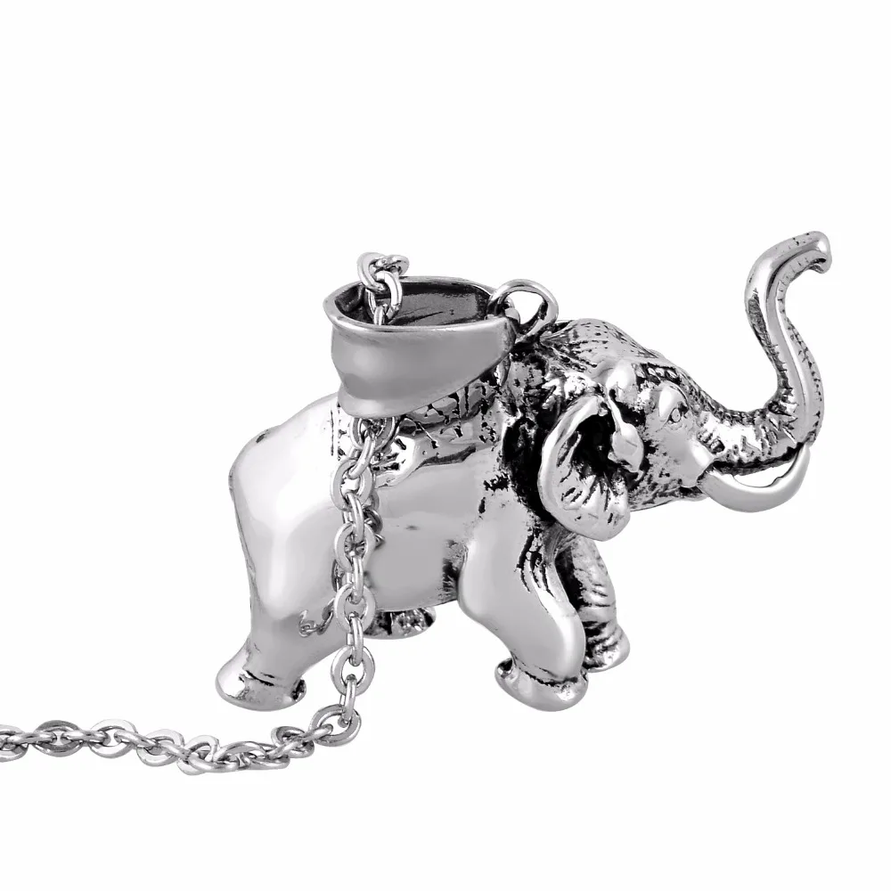 Fashion Vintage 3D Stainless Steel 316L Casual Elephant Pendant Jewelry Punk Cute Animal Quality Unisex Necklace PS014
Fashion Vintage 3D Stainless Steel 316L Casual Elephant Pendant Jewelry Punk Cute Animal Quality Unisex Necklace PS014