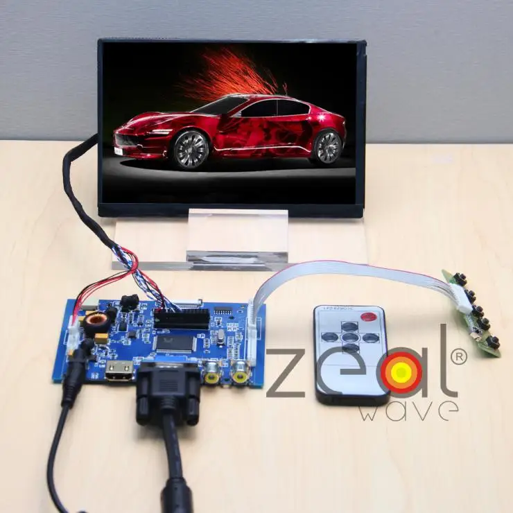 

(HDMI+VGA+2AV+AUDIO) Controller Board+N070ICG LD1 LD3 LD4 L21 7" 7Inch TFT 1280*800 IPS LCD Display