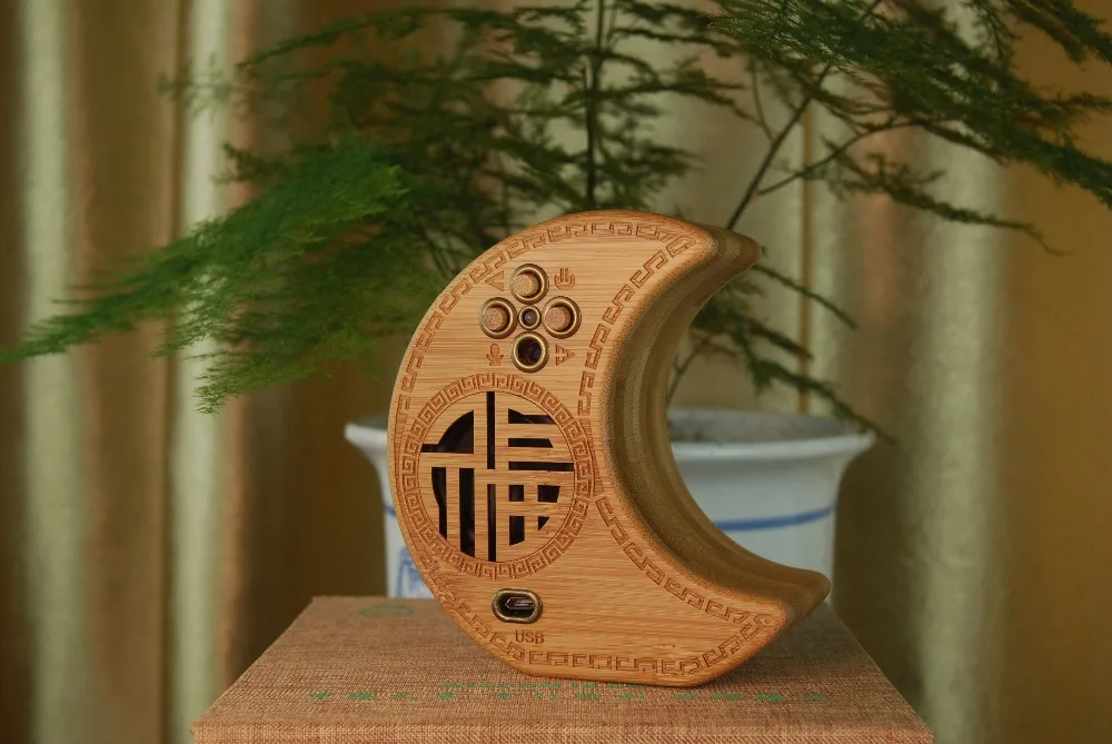Huazhu Bamboo speaker bluetooth portable stereo version, speaker maximum power 5W watt, handmade crafts.
Huazhu Bamboo speaker bluetooth portable stereo version, speaker maximum power 5W watt, handmade crafts.