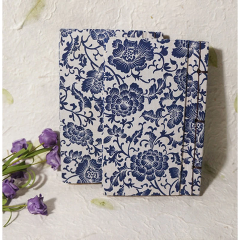 Vintage Handmade Line Cloth Book Chinese Style Ethnic Series Fabric Book White Blue School Office Boutique Notebook
Vintage Handmade Line Cloth Book Chinese Style Ethnic Series Fabric Book White Blue School Office Boutique Notebook