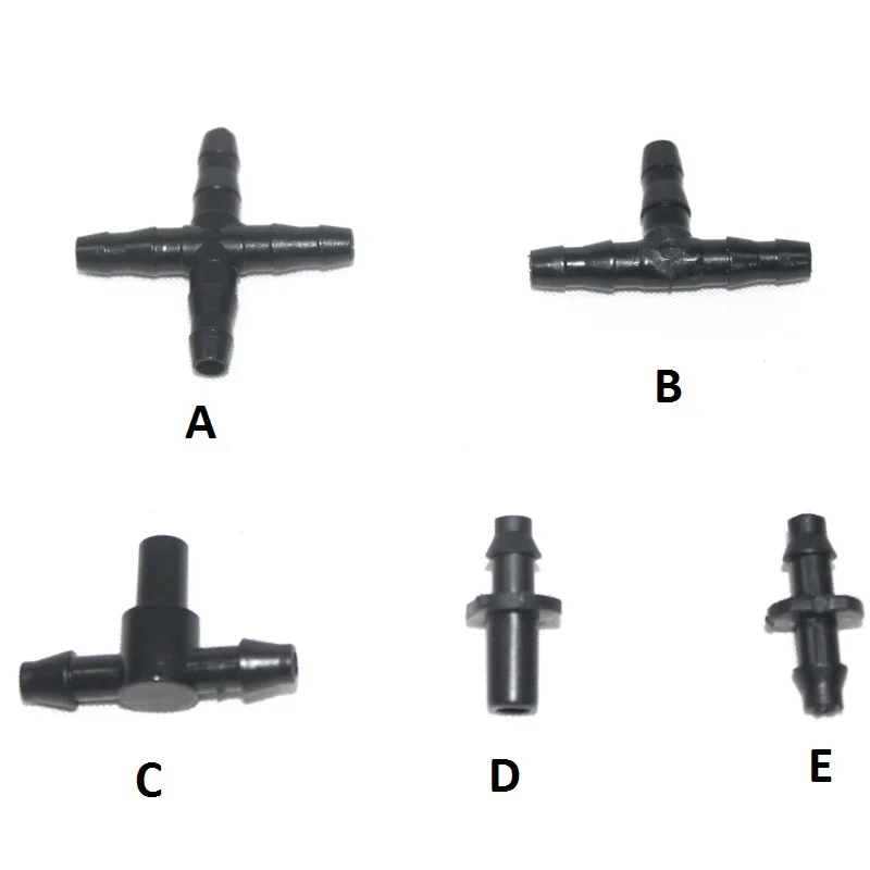4/7MM Hose Connectors Accessories Tee Cross Flat Tee Single And Double Hook 1/4 Inch Drop Irrigation Connector Watering Tool
4/7MM Hose Connectors Accessories Tee Cross Flat Tee Single And Double Hook 1/4 Inch Drop Irrigation Connector Watering Tool