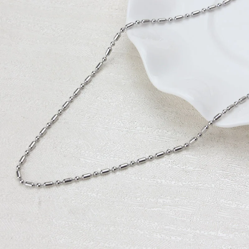 2meter Fashion Bamboo Stainless Steel Chains For Women DIY Links & Chains Necklace Silver Tone Jewelry Accessories Findings
2meter Fashion Bamboo Stainless Steel Chains For Women DIY Links & Chains Necklace Silver Tone Jewelry Accessories Findings