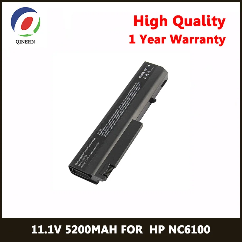 QINERN 11.1V 5200MAh SA-NC6100 Laptop Battery For HP notebook 360482-001 360483-001 for Compaq 6515b Business Notebook Battery
QINERN 11.1V 5200MAh SA-NC6100 Laptop Battery For HP notebook 360482-001 360483-001 for Compaq 6515b Business Notebook Battery