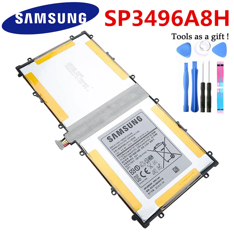 100% Original Tablet Battery SP3496A8H For Samsung Google Nexus 10 GT-P8110 HA32ARB Genuine Replacement Battery 9000mAh+tools
100% Original Tablet Battery SP3496A8H For Samsung Google Nexus 10 GT-P8110 HA32ARB Genuine Replacement Battery 9000mAh+tools