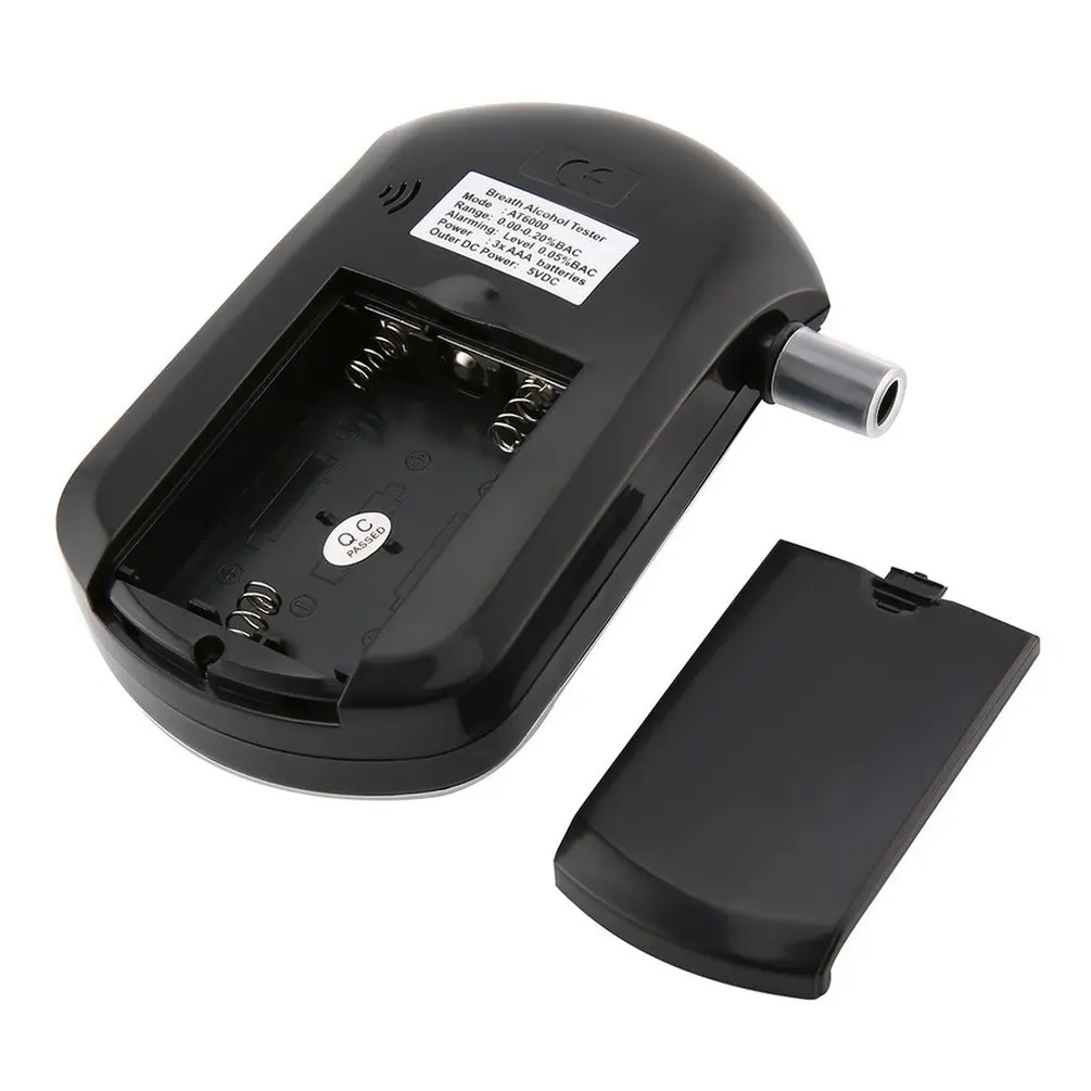 Breath Alcohol Tester LCD Breathalyzer Detector Digital Portable Analyzer Drunk Driving Handheld Parking With 5 Mouthpieces
Breath Alcohol Tester LCD Breathalyzer Detector Digital Portable Analyzer Drunk Driving Handheld Parking With 5 Mouthpieces